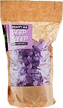 Relaxing Bath Crystals with Lavender Oil 'Deep Sleep' - Beauty Jar Bath Crystals — photo N1