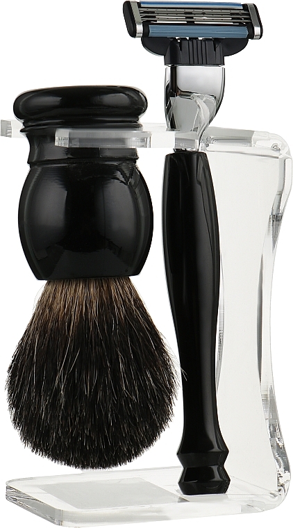 Shaving Set, 75113 - Hans Baier (razor/1pc + brush/1pc) — photo N7
