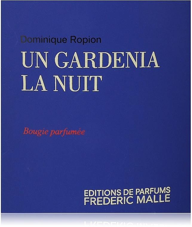 Frederic Malle Un Gardenia La Nuit - Scented Candle — photo N2