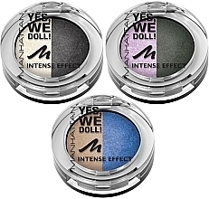 Fragrances, Perfumes, Cosmetics Eyeshadow - Manhattan Eyeshadow Duo Intense Effect