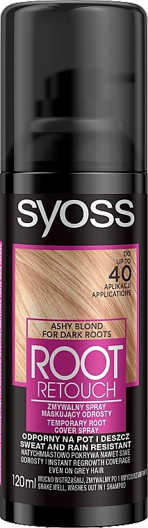 Root Touch Up Spray - Syoss Root Retoucher Spray — photo N1