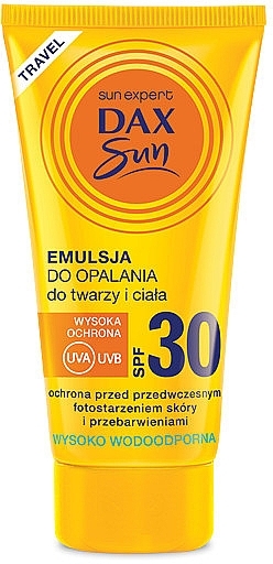 Face & Body Sunscreen Emulsion - Dax Sun Emulsion SPF30 — photo N1