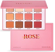 Fragrances, Perfumes, Cosmetics Eyeshadow Palette - Holika Holika Piece Matching 12-Color Rose Eyeshadow Palette