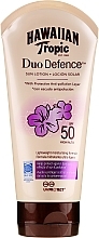 Fragrances, Perfumes, Cosmetics Sun Lotion for Body - Hawaiian Tropic Duo Defence Sun Lotion SPF50