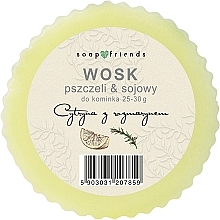 Lemon & Rosemary Scented Wax - Soap & Friends Wox Lemon With Rosemary — photo N3