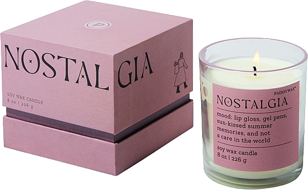 Scented Candle in Glass - Paddywax Mood Candle Nostalgia Pepper & Plum — photo N1