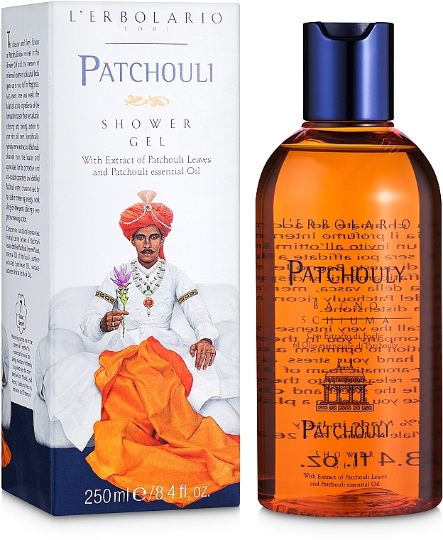 Bath Foam & Shower Gel "Patchouli" - L'erbolario Bagnoschiuma Patchouly — photo N1