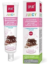 Fragrances, Perfumes, Cosmetics Kids Toothpaste "Chocolate" - SPLAT Junior Juicy