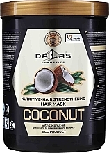 Coconut Oil Strengthening Hair Mask - Dalas Cosmetics Hair Mask — photo N1