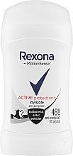 Deodorant Stick - Rexona Motionsense Active Protection Invisible — photo N1