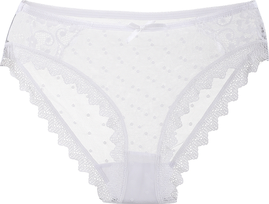 Lace Bikini Panties, white - Moraj — photo N1