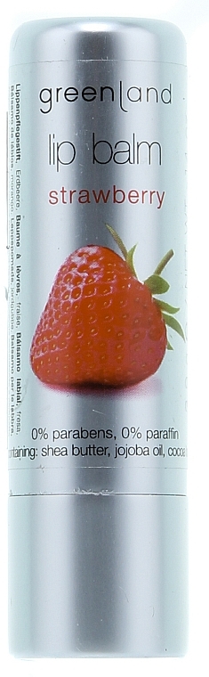 Lip Balm "Strawberry" - Greenland Lip Balm Papaya — photo N1