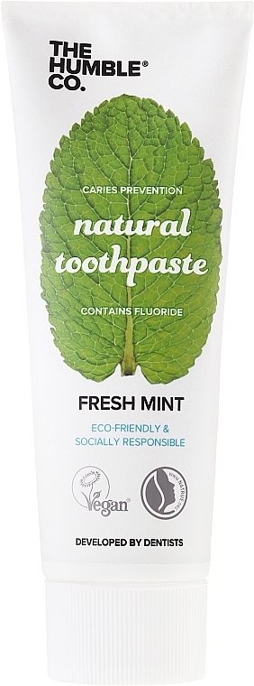 Natural Toothpaste - The Humble Co. Natural Toothpaste Fresh Mint — photo N1