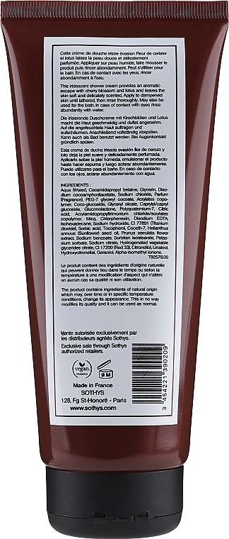 Cherry Blossom & Lotus Shower Gel - Sothys Cherry Blossom and Lotus Escape Shower Cream — photo N9