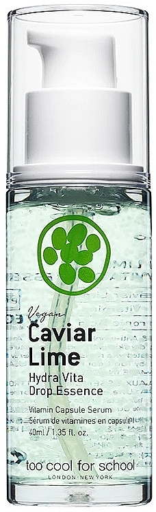 Caviar Lime Face Essence - Too Cool For School Caviar Lime Hydra Vita Drop Essence — photo N1
