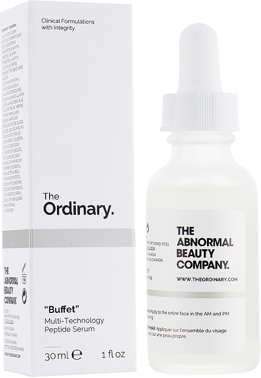 Peptide Face Serum - The Ordinary Buffet Multi-Technology Peptide Serum — photo N1