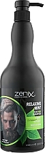 Fragrances, Perfumes, Cosmetics Relaxing Menthol Shampoo for Men - Zenix Prof Hair