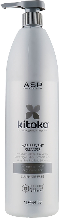 Anti-Aging Shampoo - Affinage Kitoko Age Prevent Cleanser — photo N4