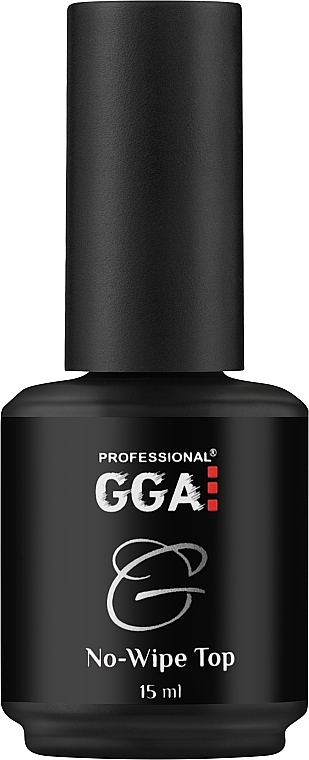 Top Coat without Sticky Layer - GGA Professional No-Wipe Top Coat — photo N1