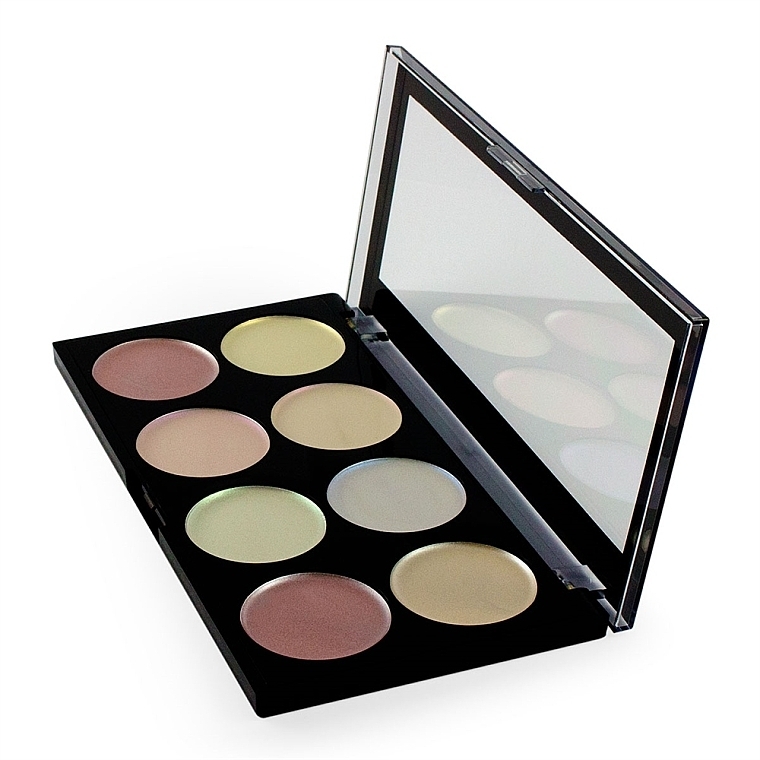 Cream Highlighter Palette - Makeup Revolution Ultra Strobe Balm Palette — photo N11