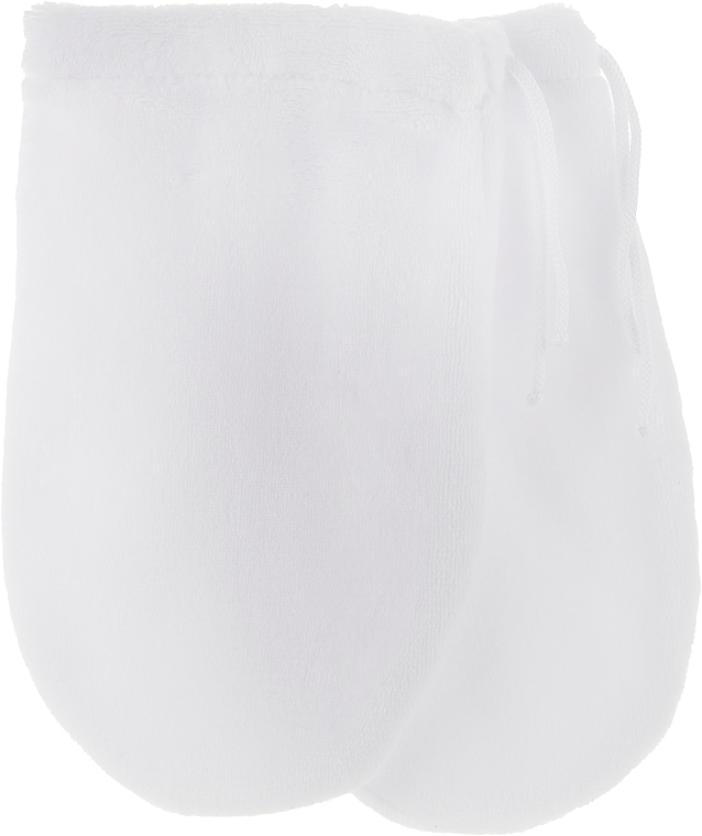 Paraffin Therapy Terry Mittens, white - Tufi Profi — photo N14