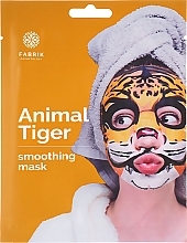 Fragrances, Perfumes, Cosmetics Moisturizing Printed Face Sheet Mask - Fabrik Cosmetology Animal Tiger Smoothing Facial Mask