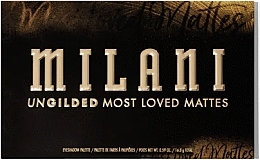 Fragrances, Perfumes, Cosmetics Eyeshadow Palette - Milani Ungilded Most Loved Mattes Eyeshadow Palette