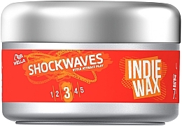 Fragrances, Perfumes, Cosmetics Styling Hair Wax - Wella ShockWaves Indie Wax