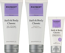 Marbert Bath & Body Classic - Set (sh/gel/200 ml + h/cr/50 ml + b/lot/200 ml) — photo N2