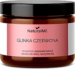 Fragrances, Perfumes, Cosmetics Natural Clay "Red" - NaturalME