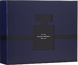 Fragrances, Perfumes, Cosmetics Narciso Rodriguez for Him Bleu Noir - Set (edt/100 ml + edt/10 ml + sh/gel/75 ml)