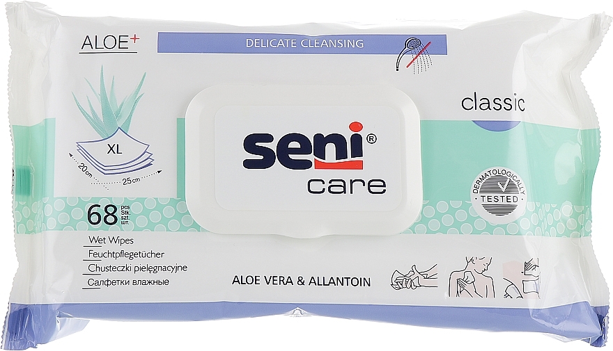 Skin Care Wet Wipes - Seni Care Classic — photo N1