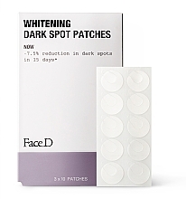 Fragrances, Perfumes, Cosmetics Anti-Pigmentation Patches - FaceD Whitening Dark Spot Patches