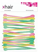 Fragrances, Perfumes, Cosmetics Plastic Hair Pins, multi-colored, 50 pieces - Xhair