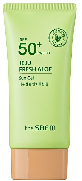 Aloe Sunscreen Gel - The Saem Jeju Fresh Aloe Sun Gel SPF50+ PA++++ — photo N1