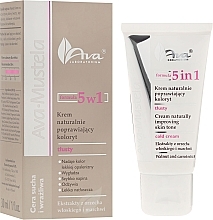 Fragrances, Perfumes, Cosmetics Natural Complexion Cream - Ava Laboratorium Ava Mustela 5In1 Cream