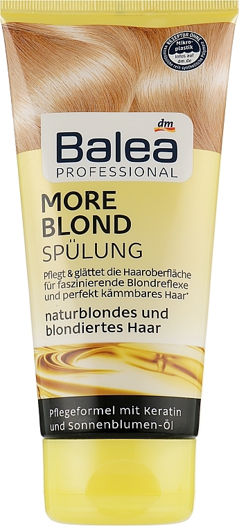 More Blond Conditioner - Balea Professional More Blond Conditioner — photo N1