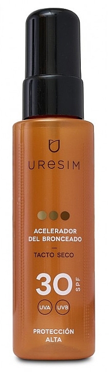 Tanning Enhancing Oil - Uresim Tan Accelerator SPF 30 — photo N1