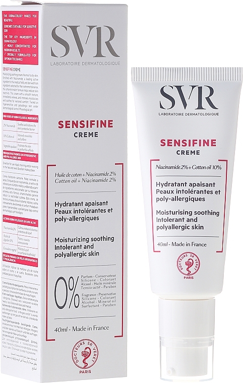 Soothing Cream - SVR Sensifine Dermo Soothing Cream — photo N1