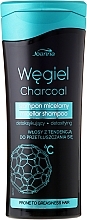 Fragrances, Perfumes, Cosmetics Micellar Shampoo - Joanna Charcoal Micellar Shampoo