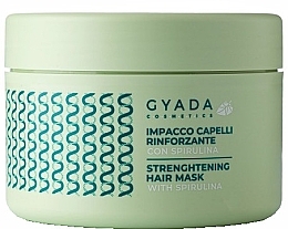 Fragrances, Perfumes, Cosmetics Strengthening Spirulina Hair Mask - Gyada Spirulina Strengthening Hair Mask