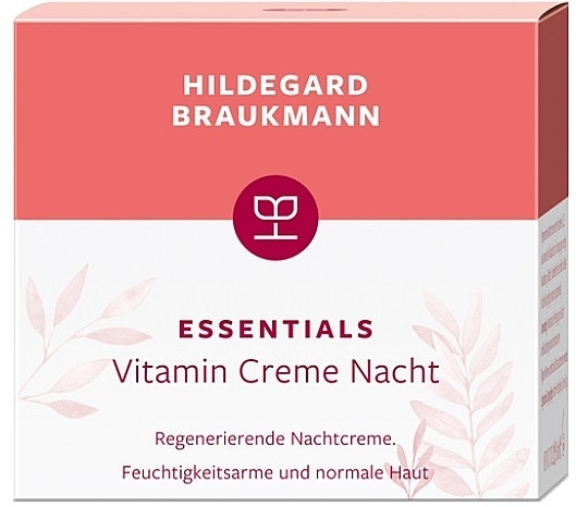 Vitamin Night Face Cream - Hildegard Braukmann Essentials Vitamin Cream Night — photo N2