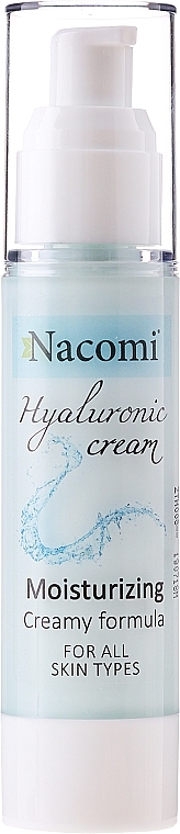 Face Cream-Gel - Nacomi Hyaluronic Cream — photo N1