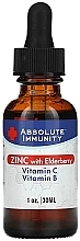 Fragrances, Perfumes, Cosmetics Dietary Supplement "Immunity" - Absolute Nutrition Immunity Zinc With Elderberry Vitamin C & Vitamin B