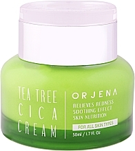 Fragrances, Perfumes, Cosmetics Tea Tree & Centella Asiatica Face Cream - Orjena Face Cream Tea Tree Cica