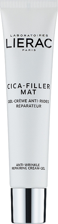 Anti-Aging Cream Gel for Face - Lierac Cica-Filler Mat Anti-Wrinkle Repairing Cream-Gel — photo N1