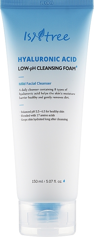 Face Cleansing Foam with Low pH Level - Isntree Hyaluronic Acid Low pH Cleansing Foam — photo N4