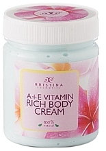 Fragrances, Perfumes, Cosmetics Vitamin A + E Body Cream - Hristina Cosmetics A+E Vitamin Rich Body Cream