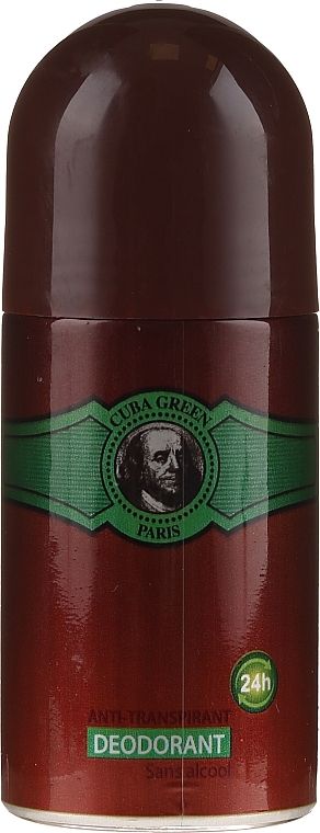 Cuba Green Deodorant - Roll-On Deodorant  — photo N1