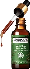 Fragrances, Perfumes, Cosmetics Antioxidant Face Serum - Antipodes Worship Skin Defence Antioxidant Serum